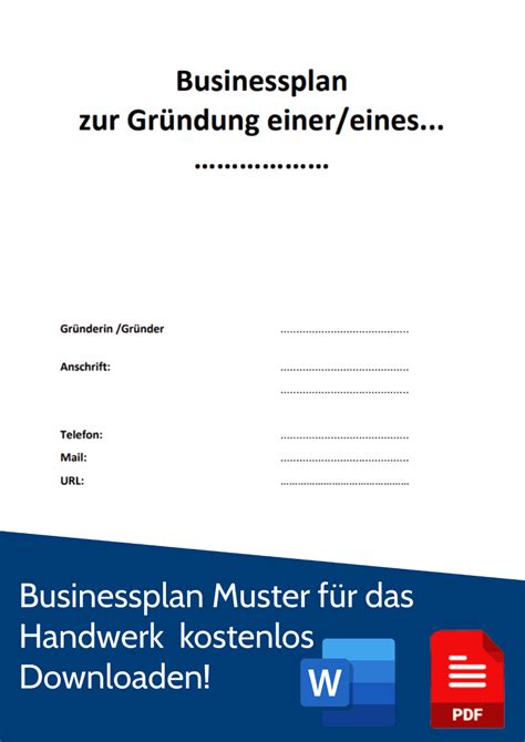 businessplan kurzform|Businessplan: Kostenloses PDF Beispiele, Muster .